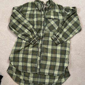 green free people dress